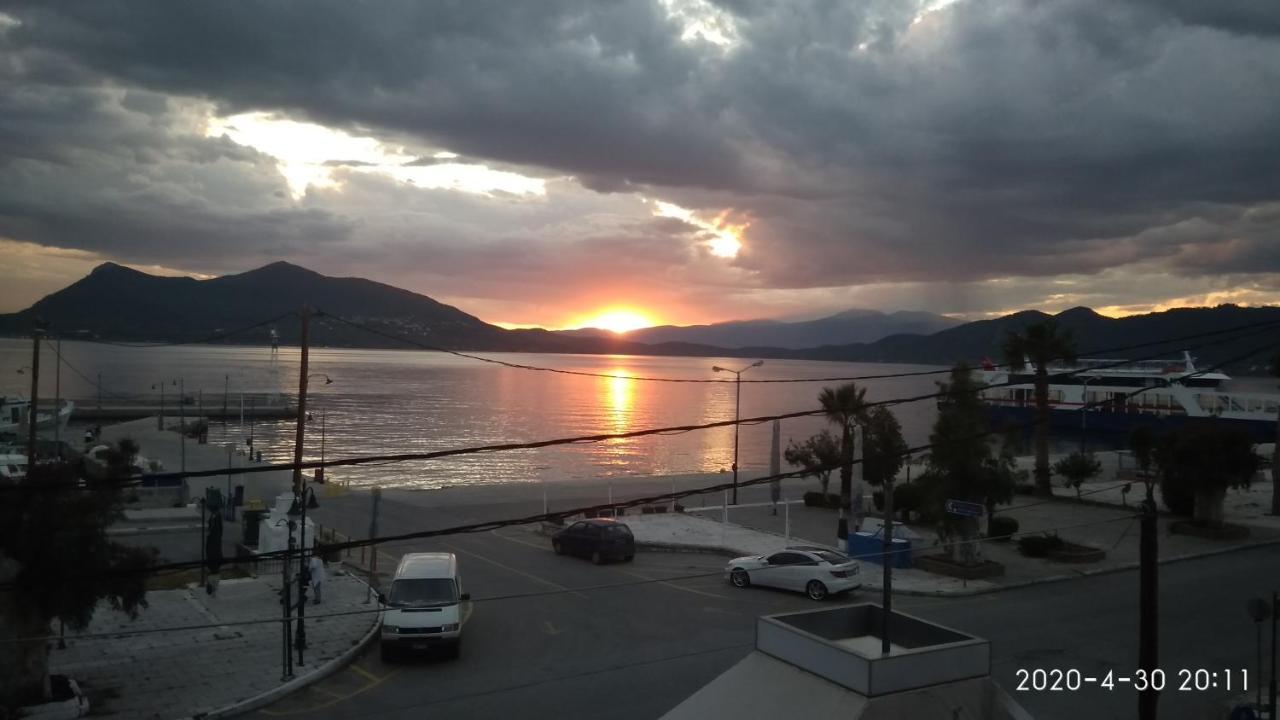 Palatino Hotel Loutra Edipsou  Bagian luar foto