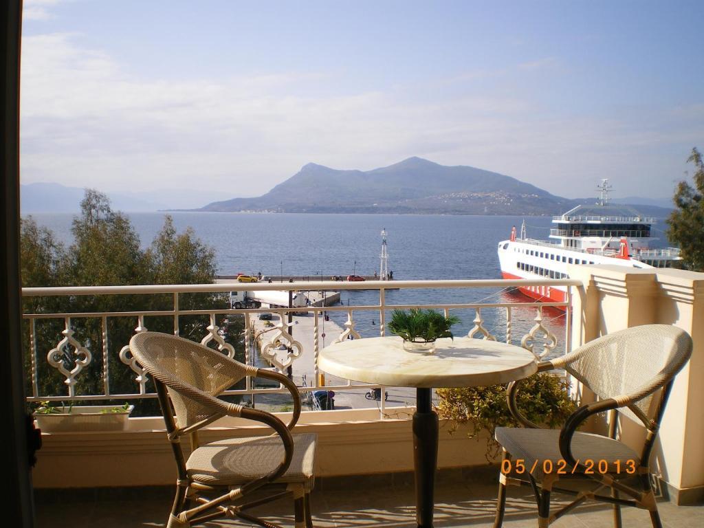 Palatino Hotel Loutra Edipsou  Bagian luar foto