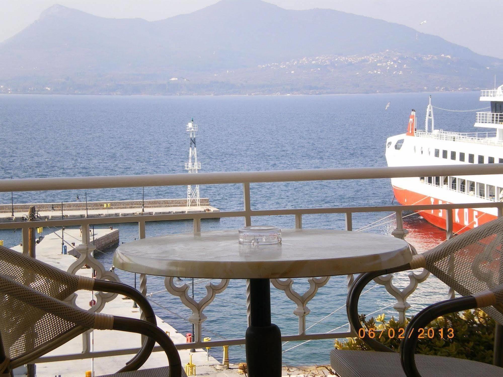 Palatino Hotel Loutra Edipsou  Bagian luar foto